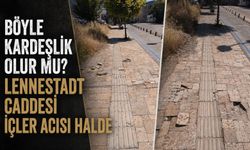 Böyle kardeşlik olur mu? Lennestadt Caddesi içler acısı halde