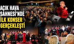 Açık Hava Sahnesi’nde ilk konser gerçekleşti