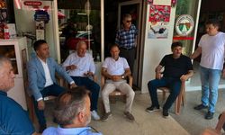 AK Parti Teşkilatı Karaman beldesinde temaslarda bulundu