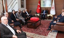 Beyaz Ay Derneği’nden Vali Osman Hacıbektaşoğlu’na ziyaret
