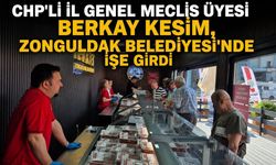 CHP'li İl Genel Meclis Üyesi Berkay Kesim, Zonguldak Belediyesi'nde işe girdi