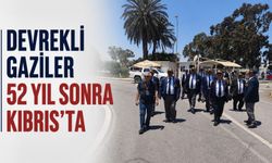 Devrekli gaziler 52 yıl sonra Kıbrıs'ta