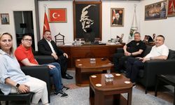 İl Emniyet Müdürü Sinan Ergen’den Başkan Özcan Ulupınar’a ziyaret
