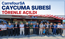 CarrefourSA Çaycuma Şubesi törenle hizmete açıldı