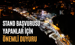 Stand başvurusu yapanlar için önemli duyuru