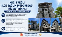 İlçe Sağlık Müdürlüğü Binası’nda çalışmalar sürüyor