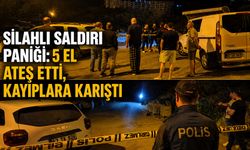 Silahlı saldırı paniği: 5 el ateş etti, kayıplara karıştı