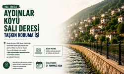 Aydınlar Köyü Salı Deresi’nde Taşkın Koruma Projesi hayata geçiyor