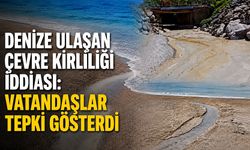 Denize ulaşan çevre kirliliği iddiası: Vatandaşlar tepki gösterdi