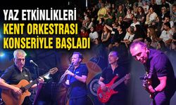 Yaz etkinlikleri, Kent Orkestrası konseriyle başladı