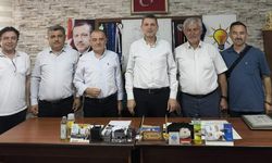 Memur Sen ve Eğitim-Bir-Sen'den Ak Parti İlçe Başkanına ziyaret