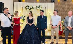 Berkay Aydın ve Sudenaz Çakal, evliliğe ilk adımı attılar