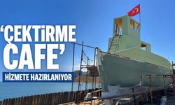 'Çektirme Cafe' hizmete hazırlanıyor