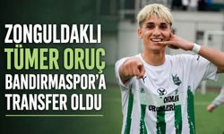 Zonguldaklı Tümer Oruç, Bandırmaspor'a transfer oldu