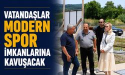 Vatandaşlar modern spor imkanlarına kavuşacak