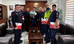 Jandarma personeline başarı belgesi