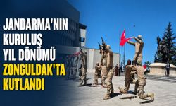 Jandarma'nın kuruluş yıl dönümü Zonguldak'ta kutlandı