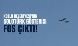Kozlu Belediyesi'nin SOLOTÜRK gösterisi fos çıktı!