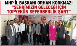 MHP İl Başkanı Orhan Korkmaz: “Şehrimizin geleceği için topyekûn seferberlik şart”
