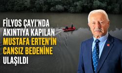 Filyos Çayı'nda akıntıya kapılan Mustafa Erten'in cansız bedenine ulaşıldı