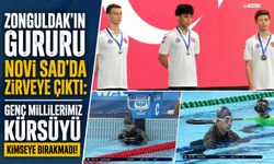 Zonguldak'ın gururu Novi Sad’da zirveye çıktı: Genç millilerimiz kürsüyü kimseye bırakmadı!