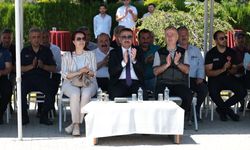 Orman köylerine 21 yeni su tankeri teslim edildi