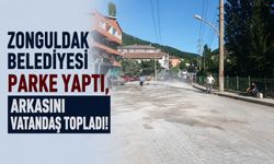 Zonguldak Belediyesi parke yaptı, arkasını vatandaş topladı!