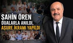 Şahin Ören dualarla anıldı, aşure ikramı yapıldı