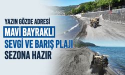 Yazın gözde adresi Mavi Bayraklı Sevgi ve Barış Plajı sezona hazır