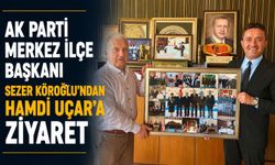 AK Parti Merkez İlçe Başkanı Sezer Köroğlu’ndan Hamdi Uçar’a ziyaret
