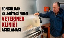 Zonguldak Belediyesi’nden veteriner kliniği açıklaması