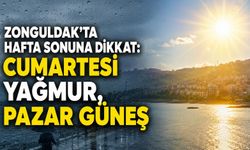 Zonguldak’ta hafta sonuna dikkat: Cumartesi yağmur, Pazar güneş