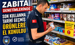 Zabıta denetimlerinde son kullanma tarihi geçmiş ürünlere el konuldu