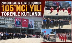 Zonguldak'ın kurtuluşunun 105'nci yılı törenle kutlandı