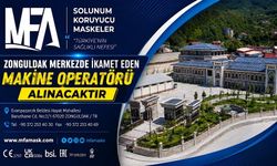 Zonguldak merkezde ikamet eden makine operatörü alınacaktır