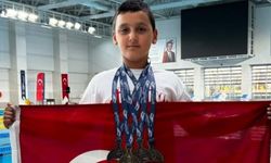 11 yaşındaki sporcudan Dünya Kupası'nda tarihi başarı
