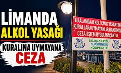 Limanda alkol yasağı kuralına uymayana ceza