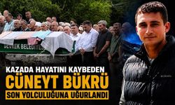 Kazada hayatını kaybeden Cüneyt Bükrü son yolculuğuna uğurlandı