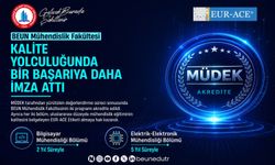 BEUN Mühendislik Fakültesi kalite yolculuğunda bir başarıya daha imza attı