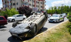 Otomobil takla attı: 1 yaralı