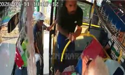 Penseyi silah gibi gösterip şoförü tehdit eden yolcu yakalandı