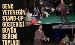 Genç yeteneğin stand-up gösterisi büyük beğeni topladı