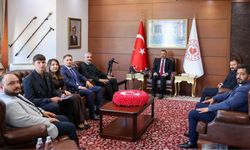 Vali Osman Hacıbektaşoğlu, Ülkü Ocakları yönetimini kabul etti