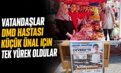 Vatandaşlar DMD hastası küçük Ünal için tek yürek oldular