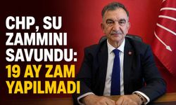 CHP, su zammını savundu: 19 ay zam yapılmadı