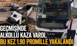 Geçmişinde alkollü kaza vardı, bu kez 1.90 promille yakalandı