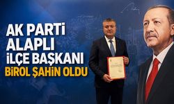 AK Parti Alaplı İlçe Başkanı Birol Şahin oldu
