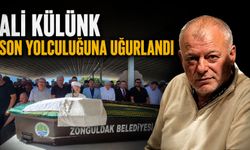Ali Külünk son yolculuğuna uğurlandı