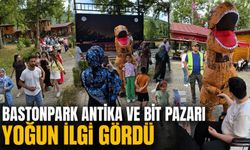 Bastonpark Antika ve Bit Pazarı yoğun ilgi gördü
