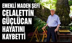 Emekli maden şefi Celalettin Güçlücan hayatını kaybetti